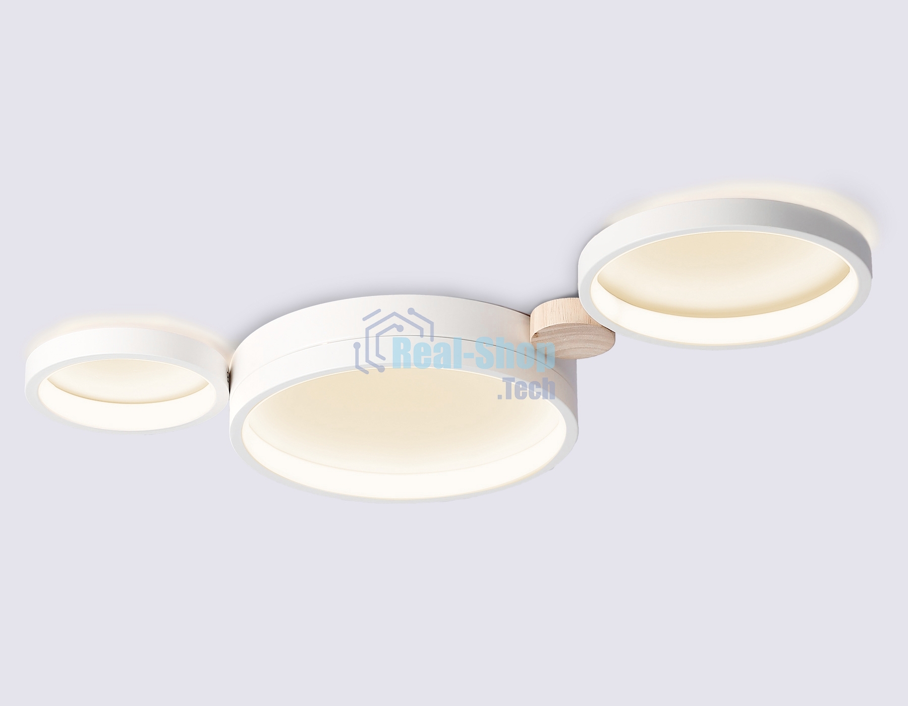 Светильник Ambrella light FL4812/3 WH белый 3000K-6400K 45W 620*290*55 (ПДУ ИК)