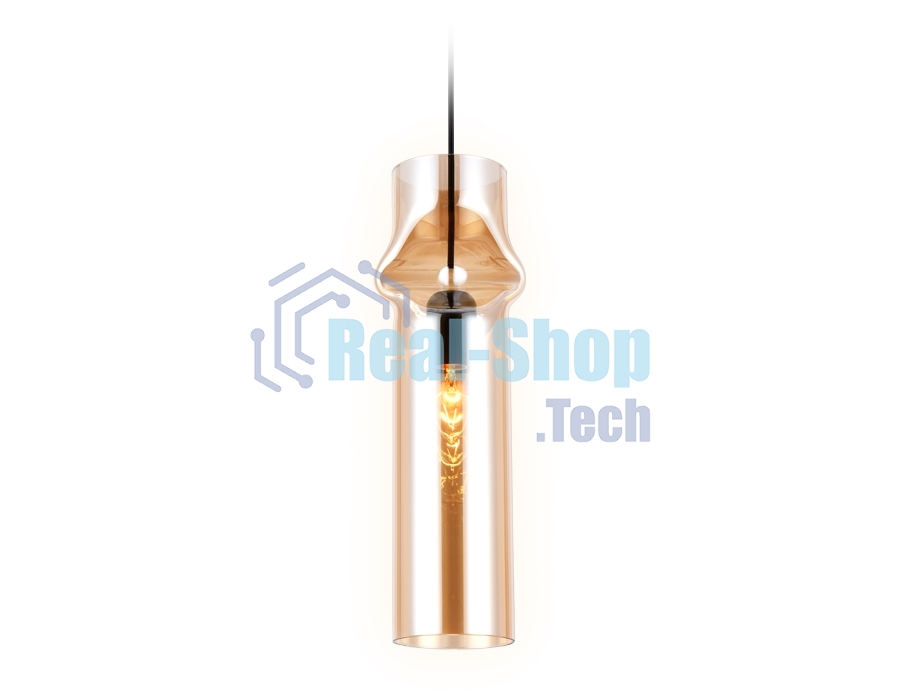 Светильник Ambrella light TR3560 BK/TI черный/янтарь E27 max 40W D130*1200