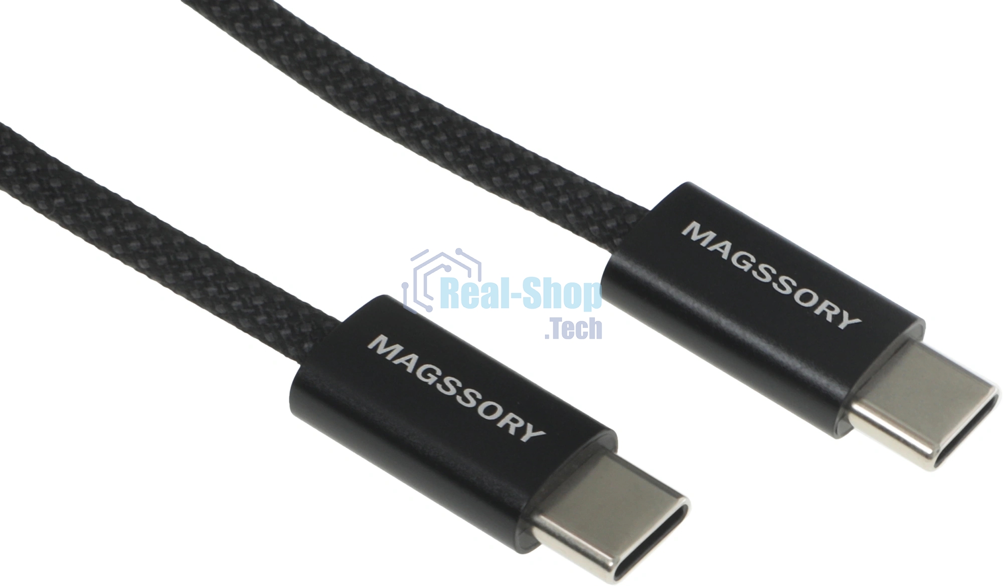 Кабель Magssory CBL002 USB Type-C (m)-USB Type-C (m) 1.5м черный коробка