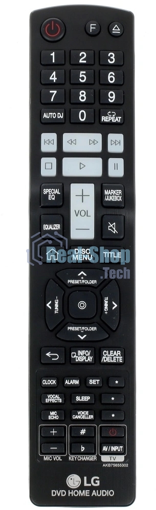 Минисистема LG CL65 черный 950Вт FM USB BT