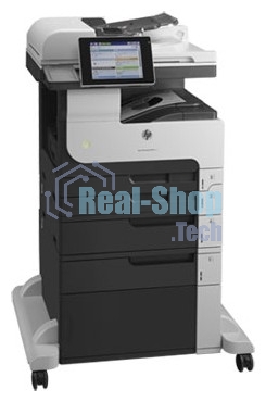 МФУ лазерное HP LaserJet Enterprise MFP M725f, лазерный принтер/сканер/копир/факс A3, 40ppm, 1200dpi, 1024Mb, 320Gb HDD, 5 trays 100+250+250+500+500, Cabinet, ADF100, Duplex, USB/LAN/FIH, Color LCD20i, 1y warr, repl. Q7830A M5035x, Q7831A M5035xs)