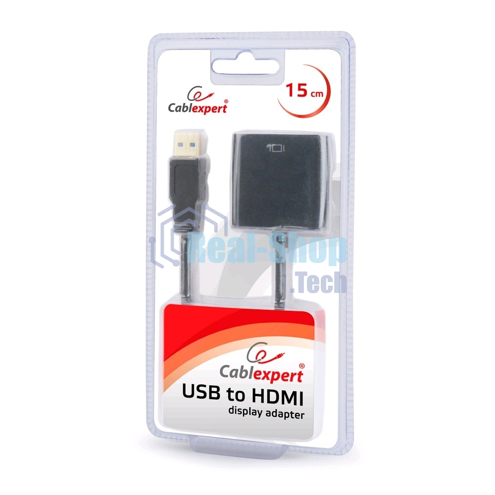 Видеоадаптер (конвертер) USB 3.0 --> HDMI Cablexpert A-USB3-HDMI-02