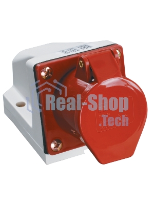 Розетка IEK PSR12-016-5 115 стационарная 3Р + РЕ+ N 16А 380В IP44 IEK