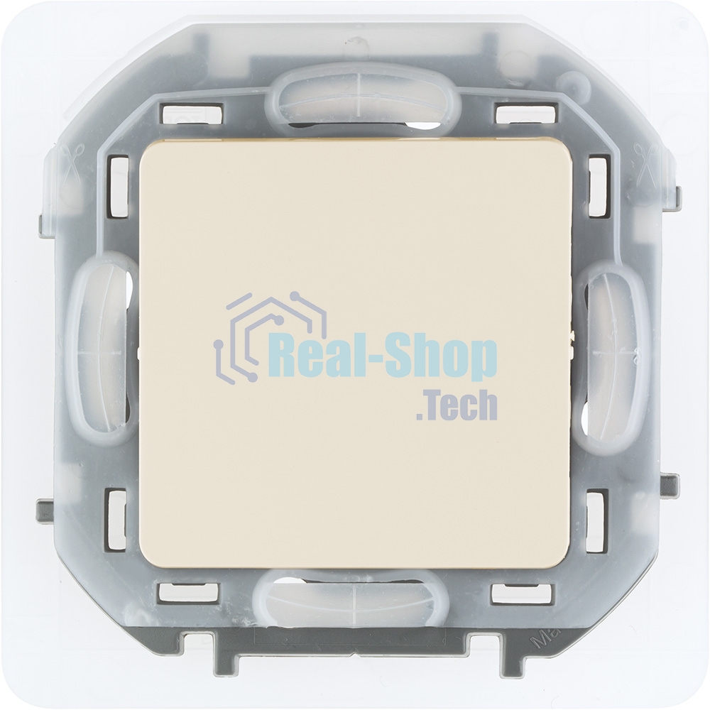 Переключатель IP44 10AX 250 В слоновая кость