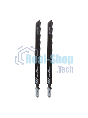 Пилка для электролобзика по дереву Kranz T119BL 132 мм 12 зубьев на дюйм 4-100 мм (2 шт./уп.)