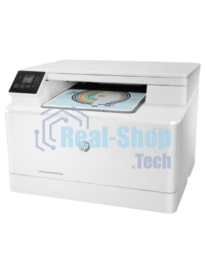 МФУ лазерное HP Color LaserJet Pro MFP M182n (7KW54A), A4, цветной, печ. до 16 стр/мин., 600 x 600 dpi (печать) 1200x1200dpi (скан.), USB, RJ-45, Air Print, Mopria