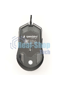 Мышь проводная Gembird MG-770 черный, 3200 dpi, USB, кнопки - 7
