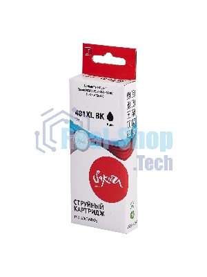 Картридж струйный Sakura 2047C001 (481XL Black) для Canon, черный, 12 мл., 2280 к.