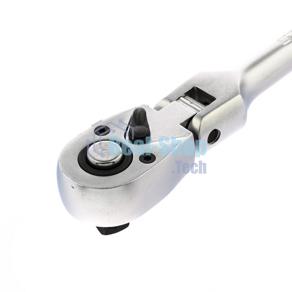 Ключ трещотка 3/8, 72 зуба, с быстрым сбросом. шарнирная СrV Stels