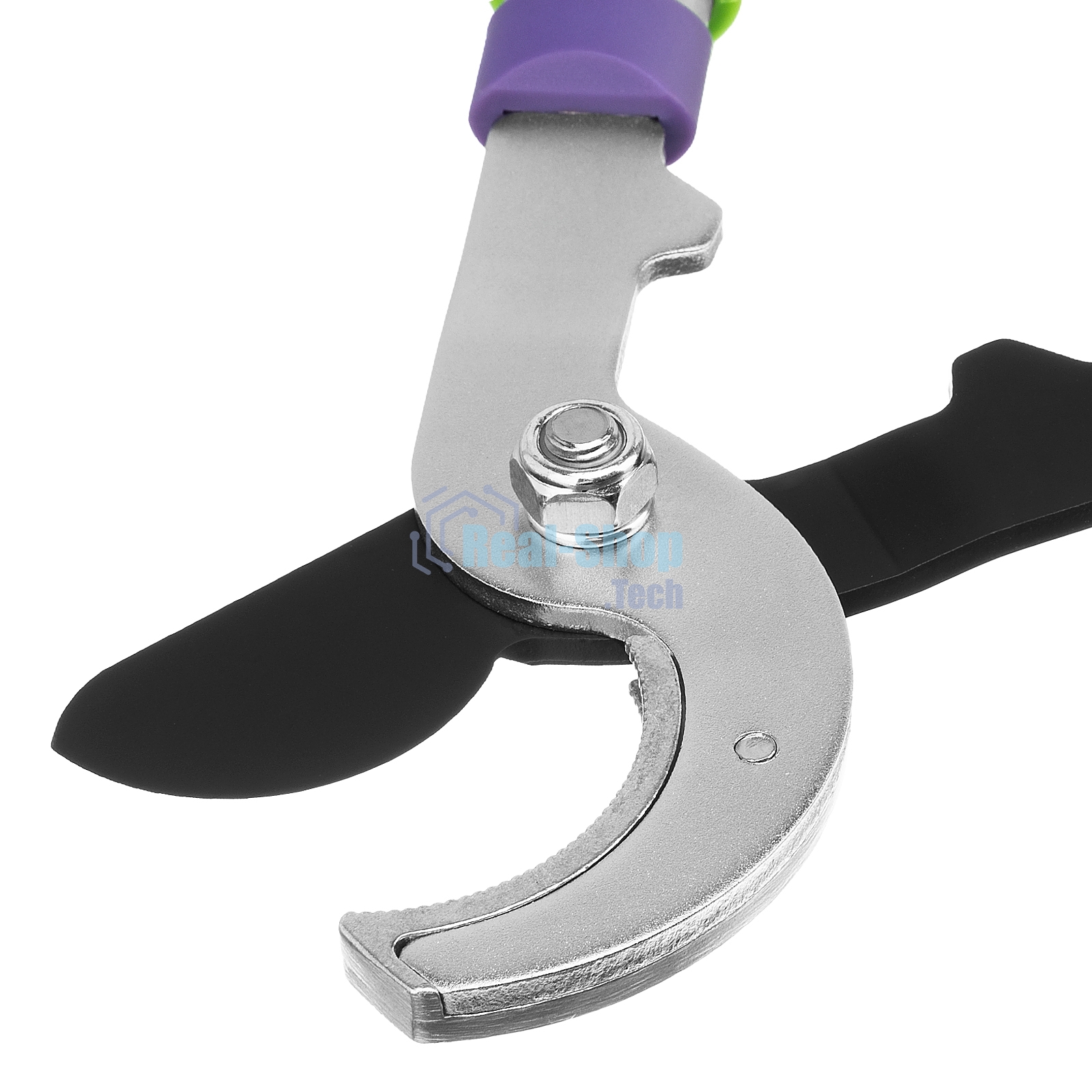 Сучкорез с наковальней Palisad 540-705 мм, телескопические стальные обрезиненные рукоятки