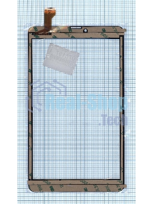 Сенсорное стекло (тачскрин) для Digma Plane 8550S 4G черное