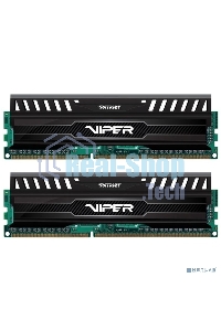 Оперативная память Patriot Viper 3, DDR3, 16GB (2x8 GB), 1866 MHz, CL10, DIMM, радиатор, черный