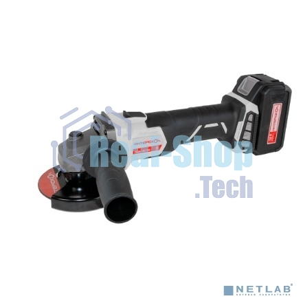 Угловая шлифовальная машина аккумуляторная ИНТЕРСКОЛ УШМ-125/18В Li-ion АПИ [578.4.1.70] кейс, 1 аккум. 4А·ч, ЗУ