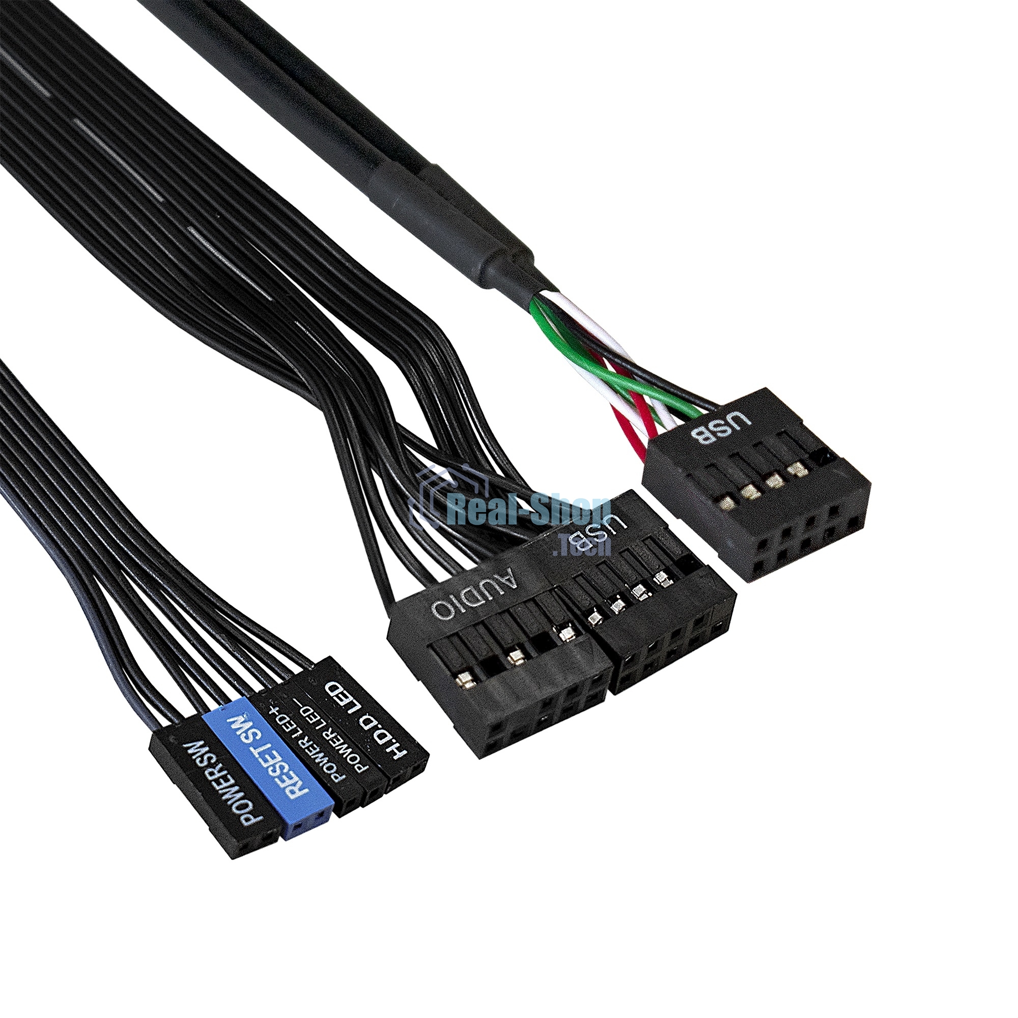 Компьютерный корпус Minitower ExeGate BAA-105-01-UNS500 (mATX, БП UNS500 с вент. 12см, 2*USB, аудио, черный)