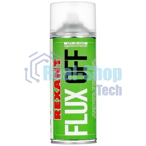 Очиститель печатных плат FLUX OFF, Rexant, 400 мл, аэрозоль