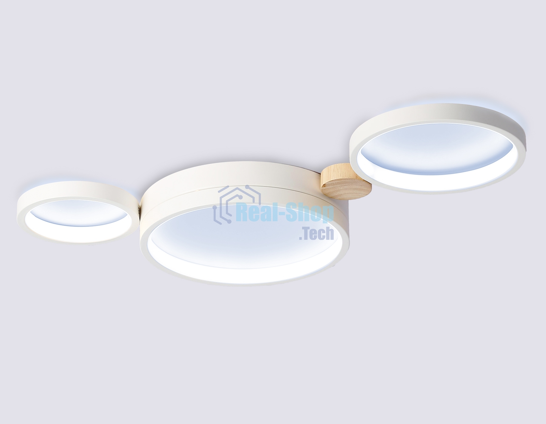 Светильник Ambrella light FL4812/3 WH белый 3000K-6400K 45W 620*290*55 (ПДУ ИК)