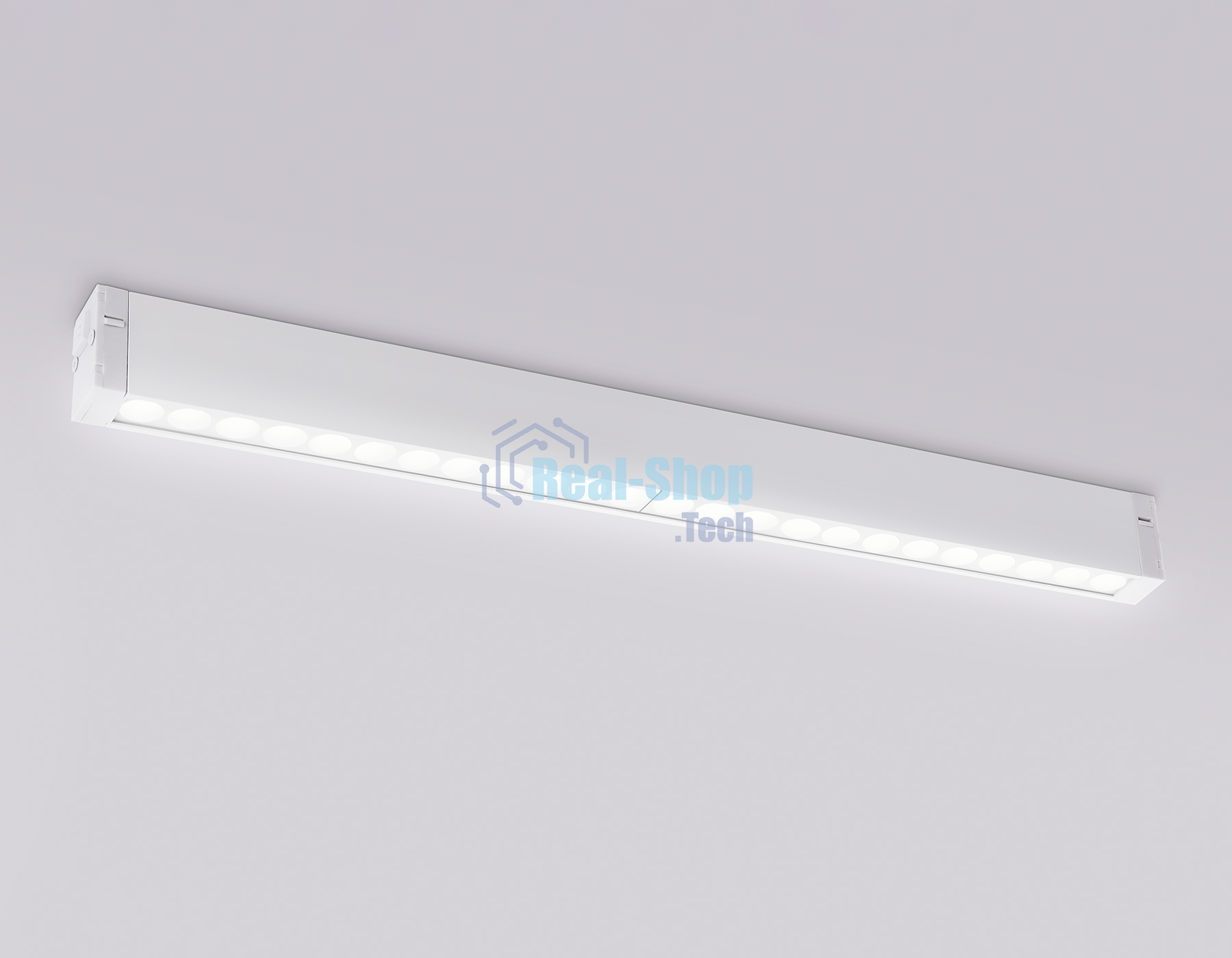Светильник светодиодный трековый для шинопровода Magnetic Ambrella light GL1735 WH белый IP20 24W 4200K 220V 24° 455*25*42 (Без ПДУ)