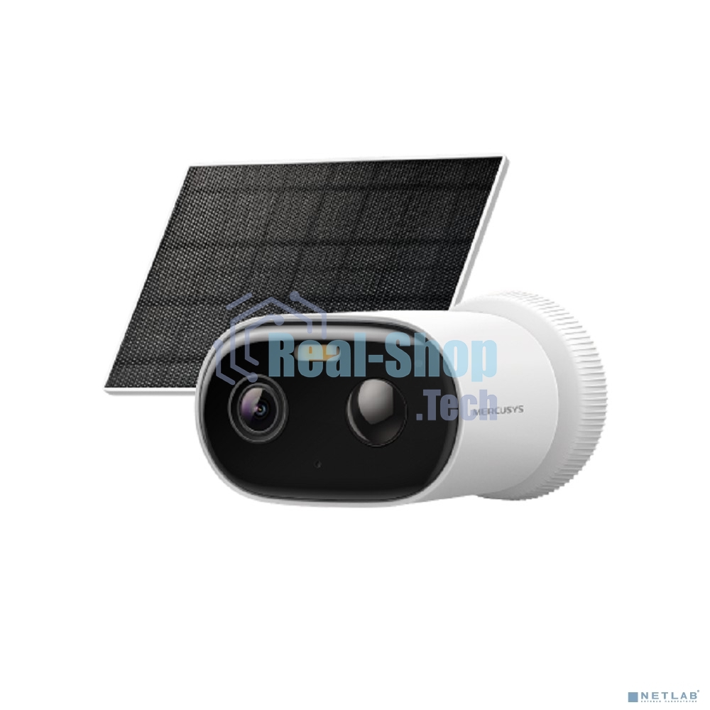 Комплект умной камеры с солнечной панелью Solar-Power Security Camera Kit
