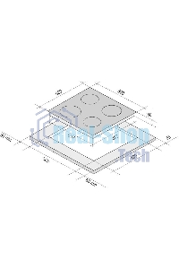 Индукционная варочная панель Krona VENTO 60 BL
