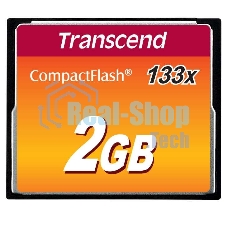 Флеш карта CF 2Gb 133x Type I Transcend (TS2GCF133)