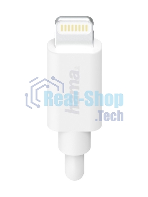 Автомобильное зарядное устройство Hama H-183291 1A кабель Apple Lightning белый