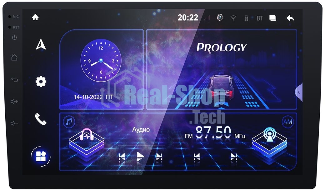 Автомагнитола Prology MPA-235 DSP, 2 DIN, 10.1