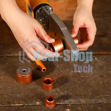 Сварочный аппарат для пластиковых труб Deko PPWM2100W LCD раструбная 2.1кВт (кейс в комплекте)