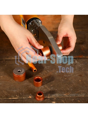 Сварочный аппарат для пластиковых труб Deko PPWM2100W LCD раструбная 2.1кВт (кейс в комплекте)