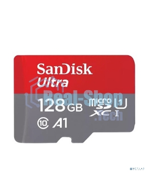 Флеш карта microSD 128Gb SanDisk microSDXC Class 10 Ultra UHS-I A1 140Mb/s