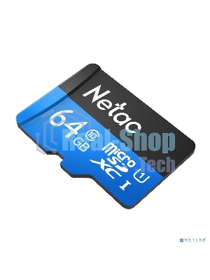 Флеш карта microSDHC 64Gb Netac P500 NT02P500STN-064G-S (без SD адаптера) 80Mb/s