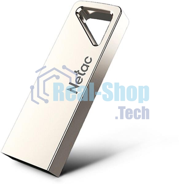 Флешка USB Netac U326 NT03U326N-008G-20PN 8Gb, USB 2.0, металлическая плоская