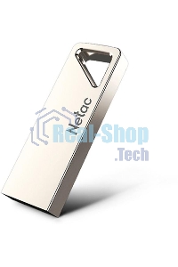 Флешка USB Netac U326 NT03U326N-008G-20PN 8Gb, USB 2.0, металлическая плоская