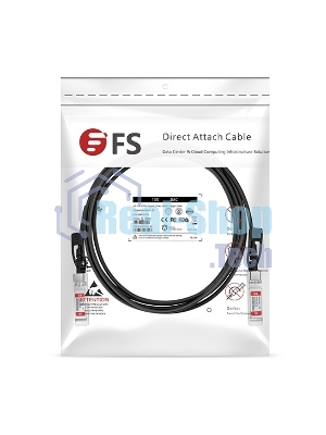 Твинаксиальный медный кабель 2m (7ft) Generic Compatible 10G SFP+ Passive Direct Attach Copper Twinax Cable #74619