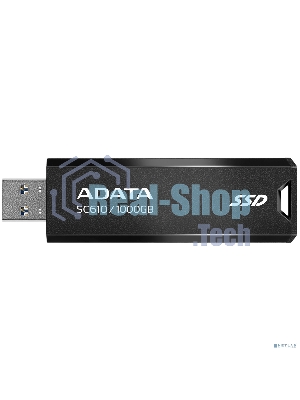 Внешний SSD ADATA SC610, 1TB, USB 3.2 Gen 2 Type-A, R/W 550/500, черный