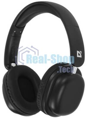 Беспроводные/проводные наушники Defender FreeMotion B640 черный, накладные, Bluetooth + проводной, складная конструкция, микрофон, до 10 ч