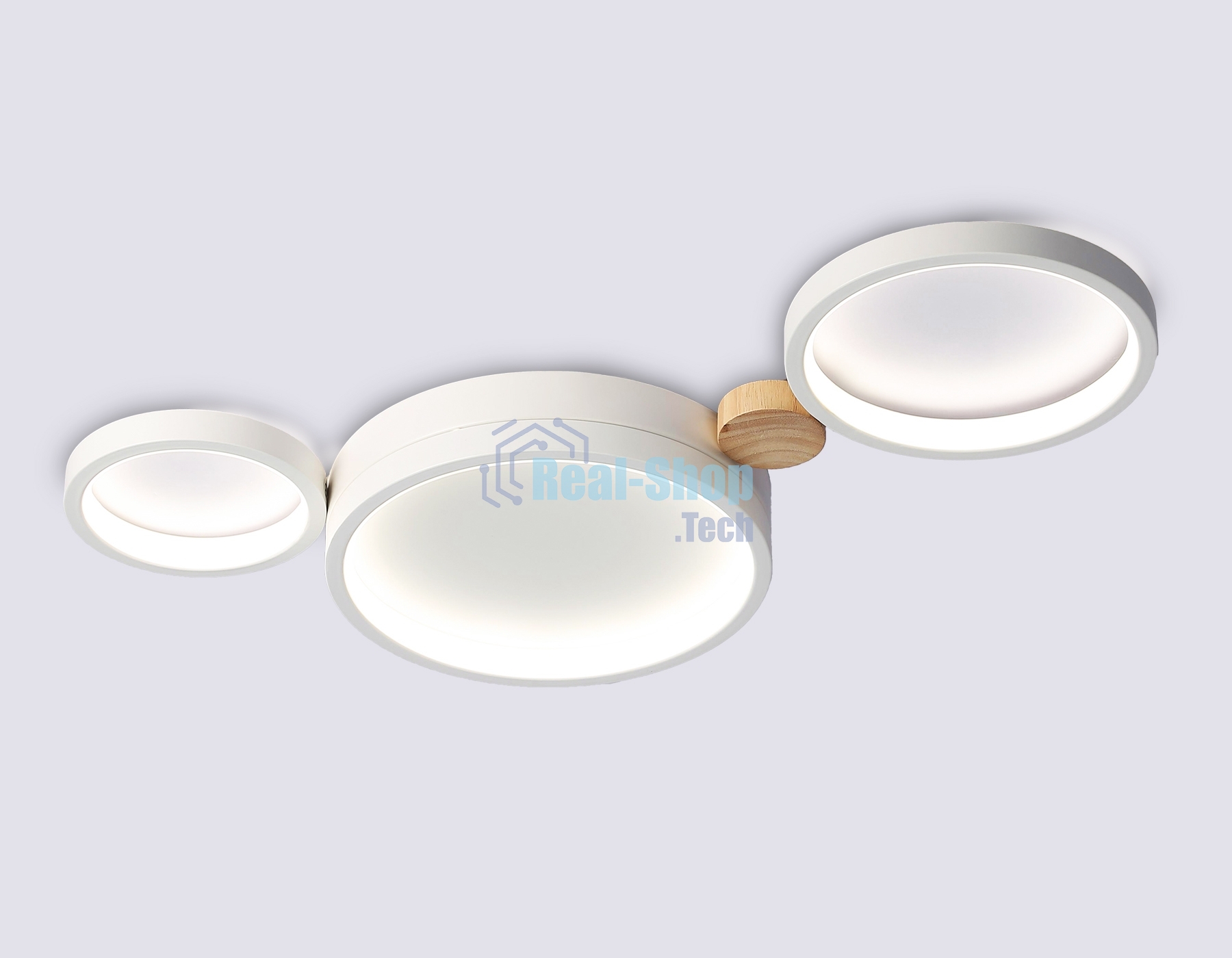 Светильник Ambrella light FL4812/3 WH белый 3000K-6400K 45W 620*290*55 (ПДУ ИК)