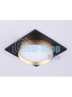 Светильник Ambrella light TN5232 BK/GD черный/золото GX53 max 12W 110*110*35