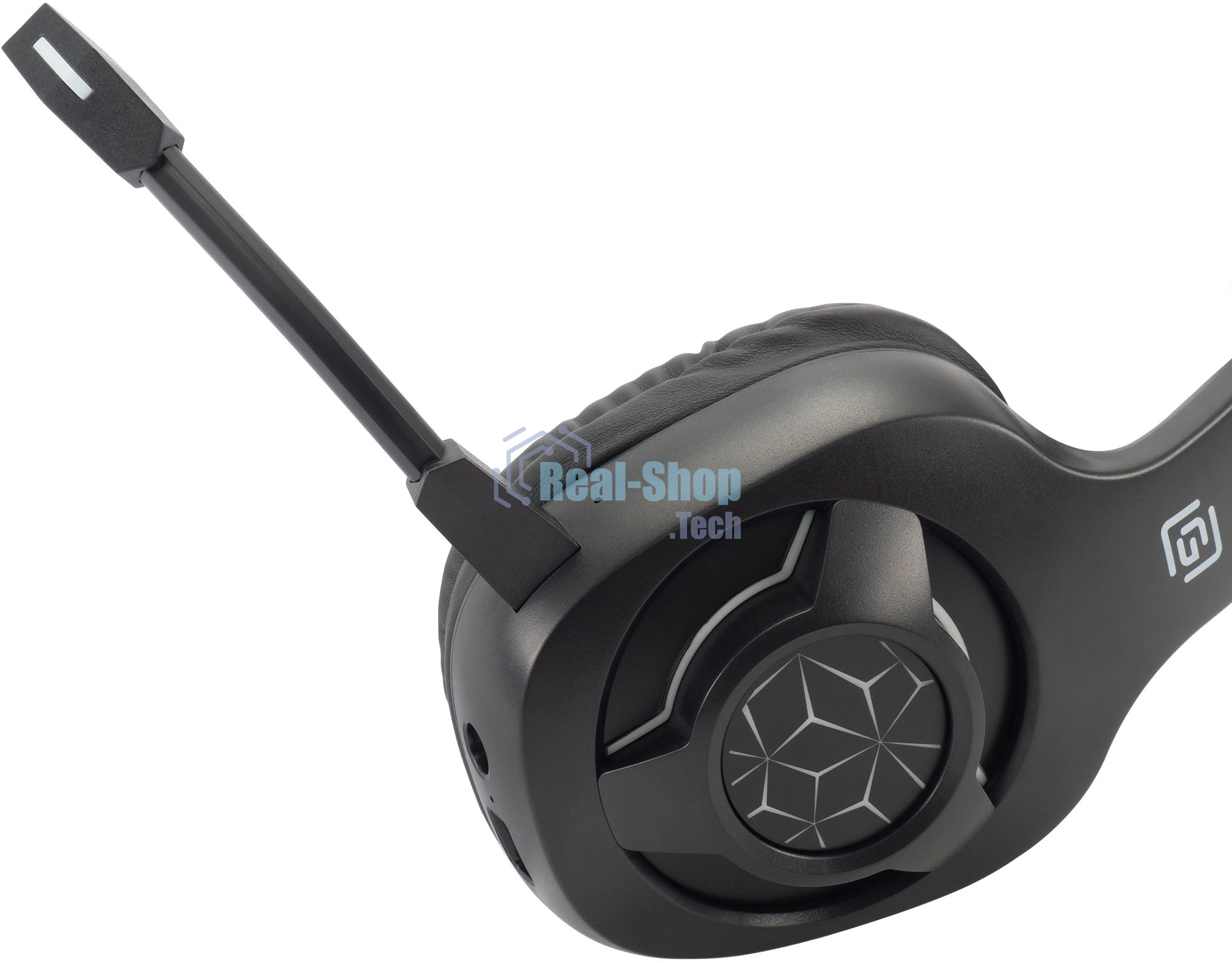Гарнитура Oklick HS-L575G чёрный, беспроводная + проводная, Bluetooth