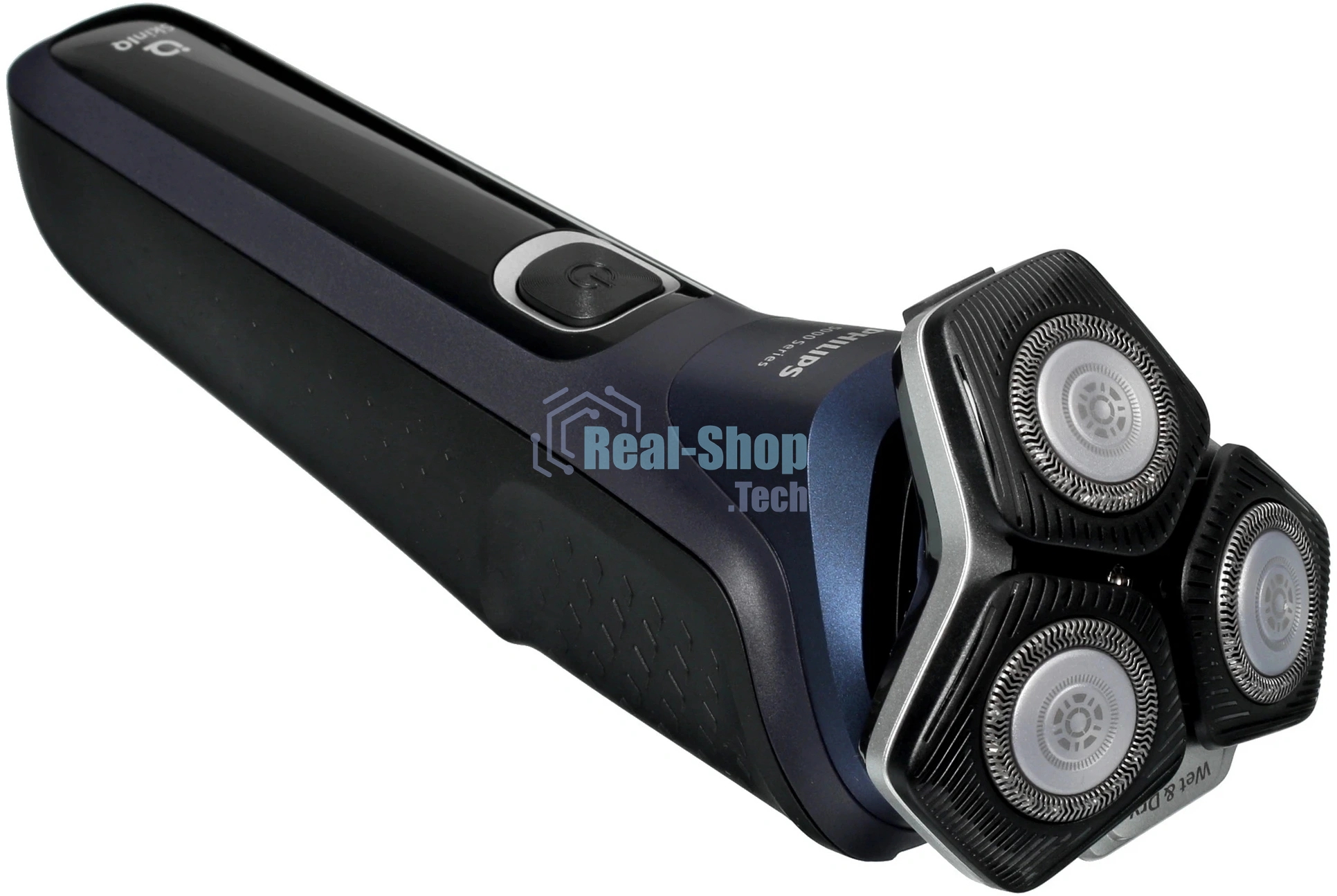 Бритва электрическая роторная Philips S5885/10 реж.эл.:3 питан.:аккум. темно-синий