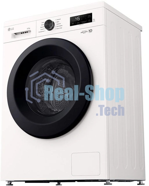 Стиральная машина LG F2Y1WS6W белый, загрузка фронтальная 6,5 кг, 1200 об/мин., класс: A
