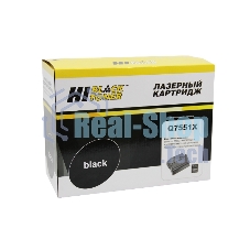 Расходные материалы Hi-Black Q7551X - Картридж для LJ P3005/M3027mfp/M3035mfp, с чипом, 13000 стр.
