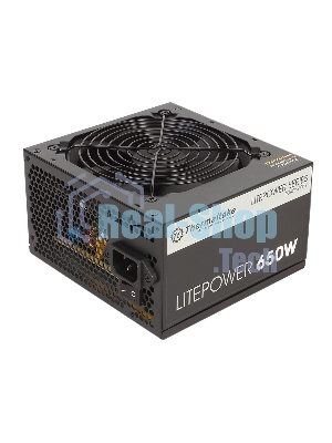 Блок питания Thermaltake Litepower (PS-LTP-0650NPCNEU-2), 650Вт, 120мм, черный