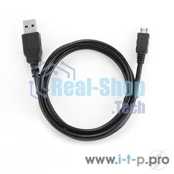 Кабель Gembird/Cablexpert CC-mUSB2D-1M,Кабель USB 2.0, мультиразъем USB, AM/microB 5P, 1м, пакет