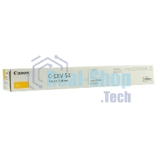Картридж лазерный Canon C-EXV54Y (1397C002) желтый (8 500 стр.) для Canon imageRUNNER C3226i/C3025i/C3025/C3125i