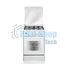 Плита газовая Gefest ПГ 5300-03 0040 белый, конфорок 4 шт, духовка 52 л, 50 см x 85 см x 58.5 см