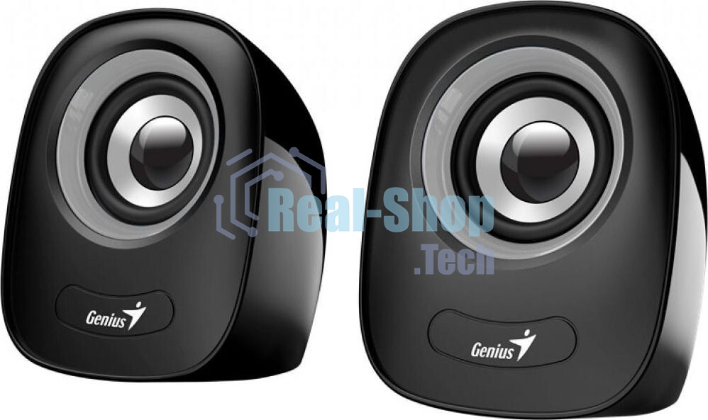 Акустическая система PC speakers Genius SP-Q160,GRAY,USB, 2.0, Power Output 6W, Sensitivity: 80 Db, 3.5 мм jack., серый