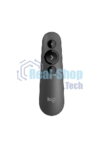Презентер Logitech R500s Graphite черный, Bluetooth + 2.4 GHz, USB-ресивер, 3 программируемых кнопки, лазерная указка