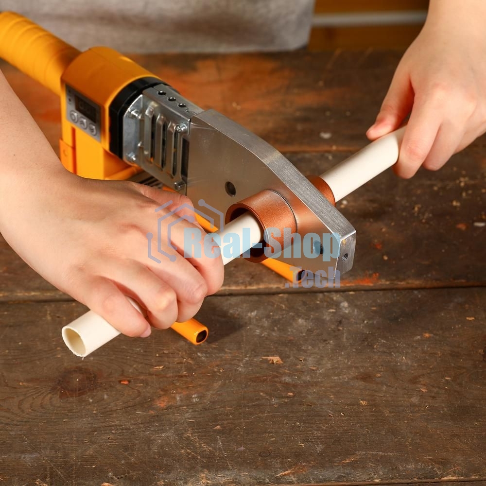 Сварочный аппарат для пластиковых труб Deko PPWM2100W LCD раструбная 2.1кВт (кейс в комплекте)