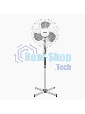 Вентилятор Blackton Bt F1114 White-Gray (2в1 ч/б коробка + 1 ч/б коробка). (2в1 ч/б коробка + 1 ч/б коробка) Потребляемая мощность: 45 Вт, Тип управления: Механический, Количество скоростей: 3, Диаметр решетки: 40 см, Длина сетевого шнура: 1.45 м, Защита 