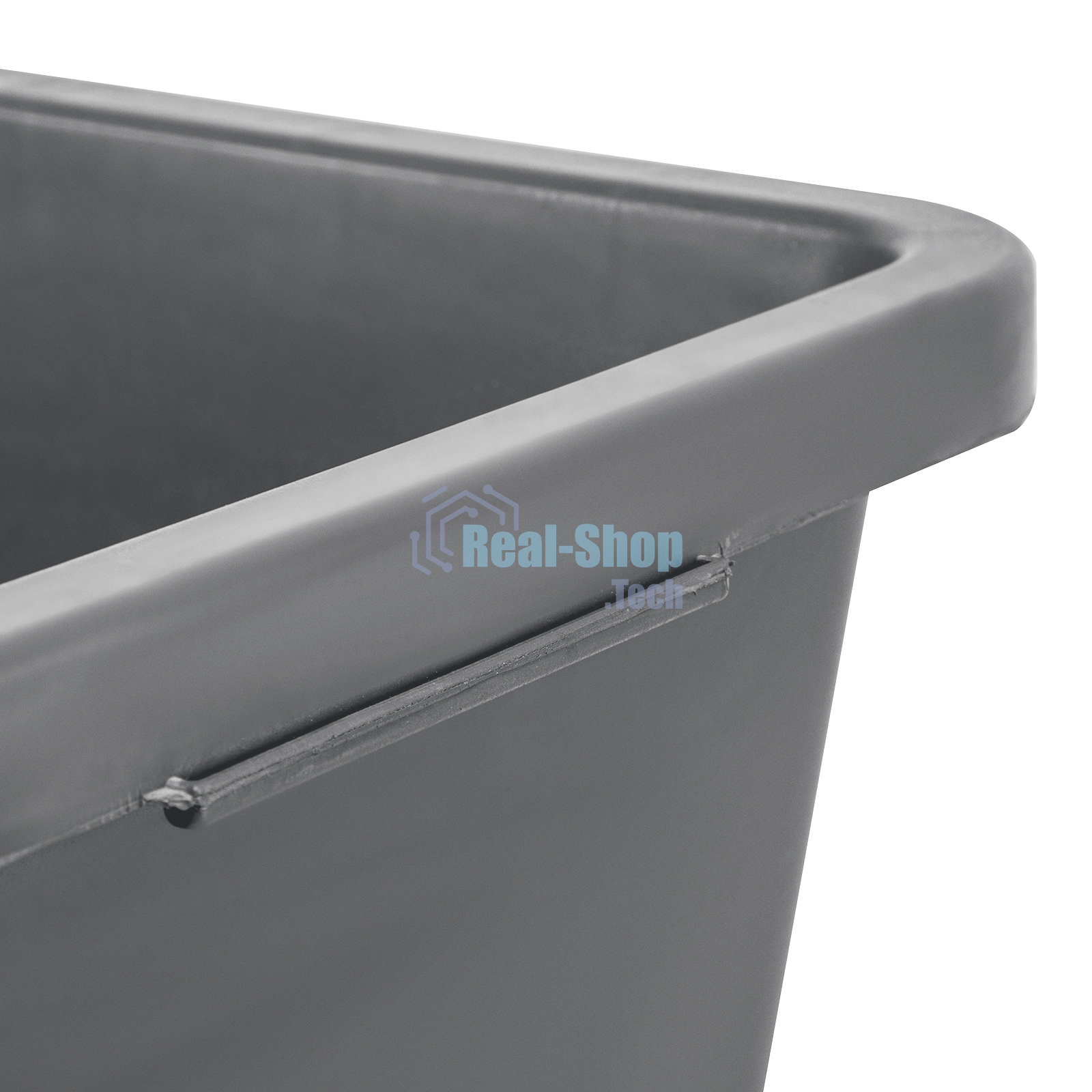 Таз прямоугольный Matrix строительный усиленный, 45л